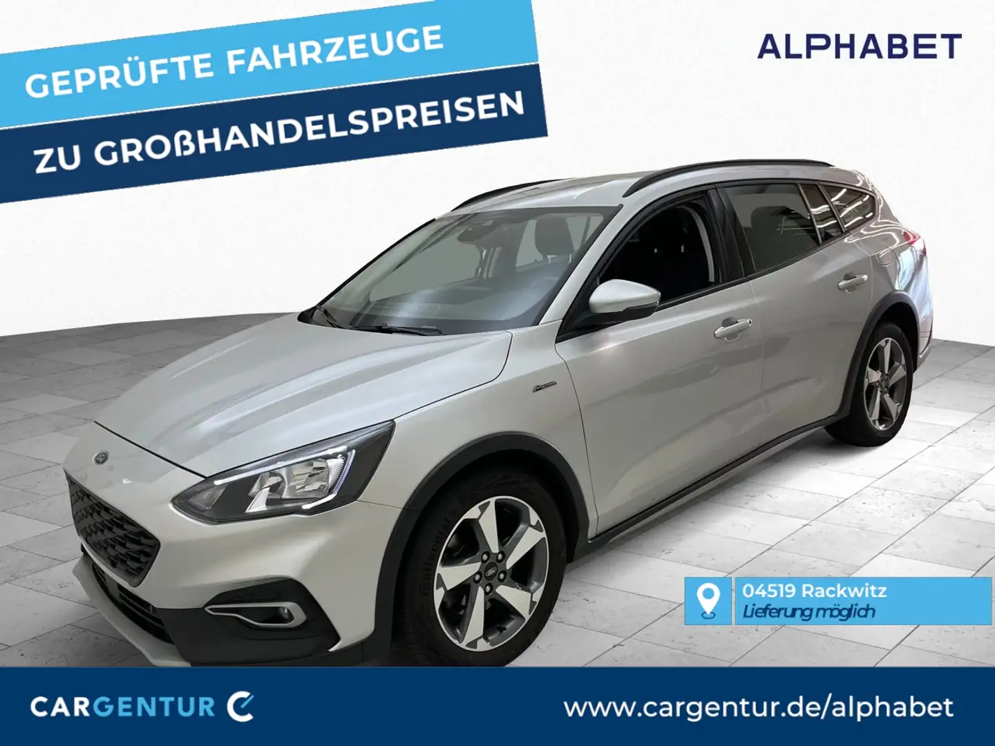 Ford Focus 1.5 EcoBlue Active AHK SpoSi BLIS Silber - 1