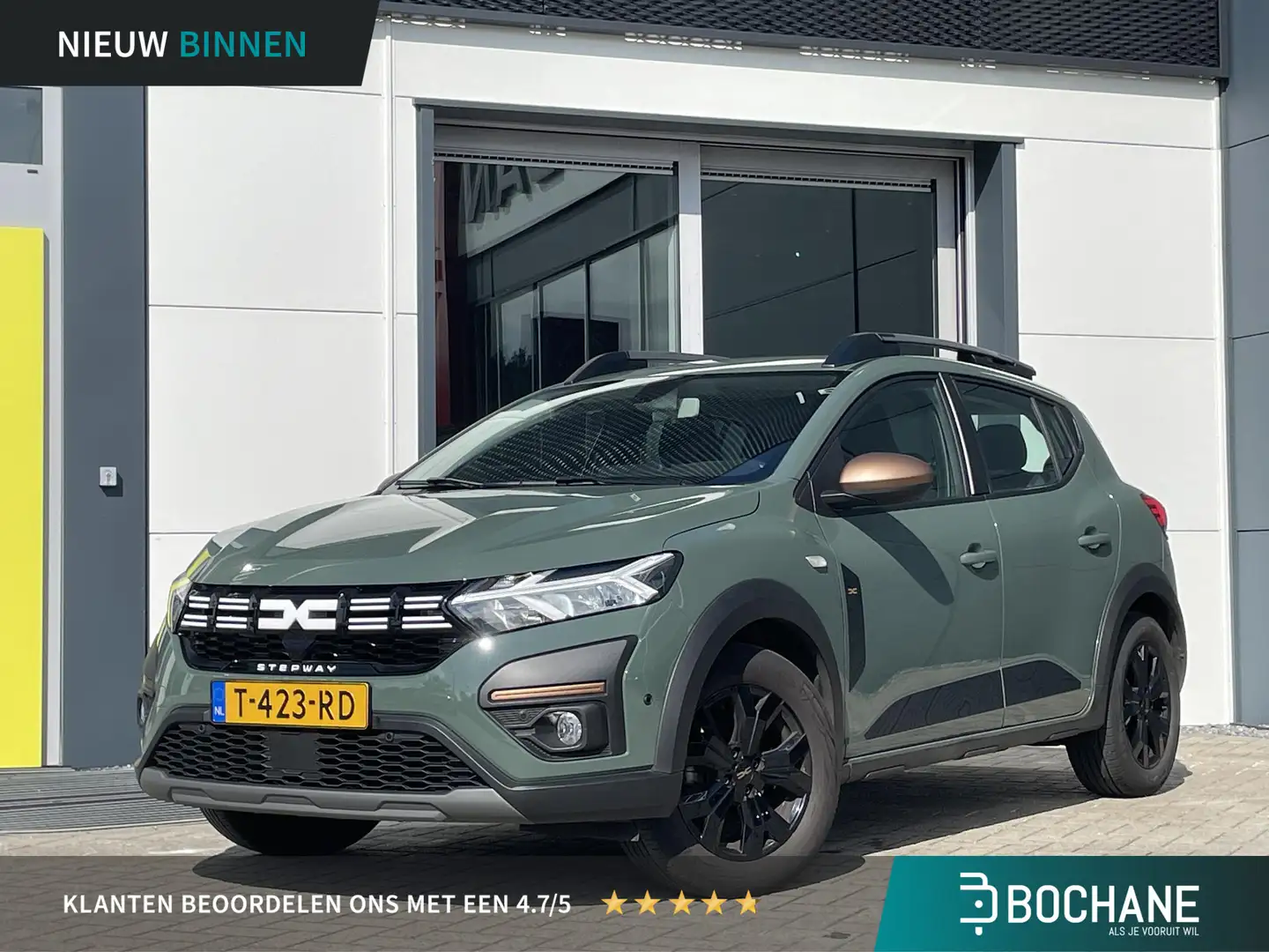 Dacia Sandero Stepway 1.0 TCe 100 ECO-G Extreme | Open dak | Tre Grijs - 1