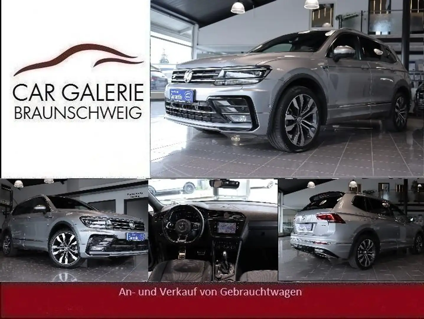Volkswagen Tiguan Allspace Tiguan Allspa. 2.0 TDI Highline 4Mot* R-LINE*AHK Argent - 1
