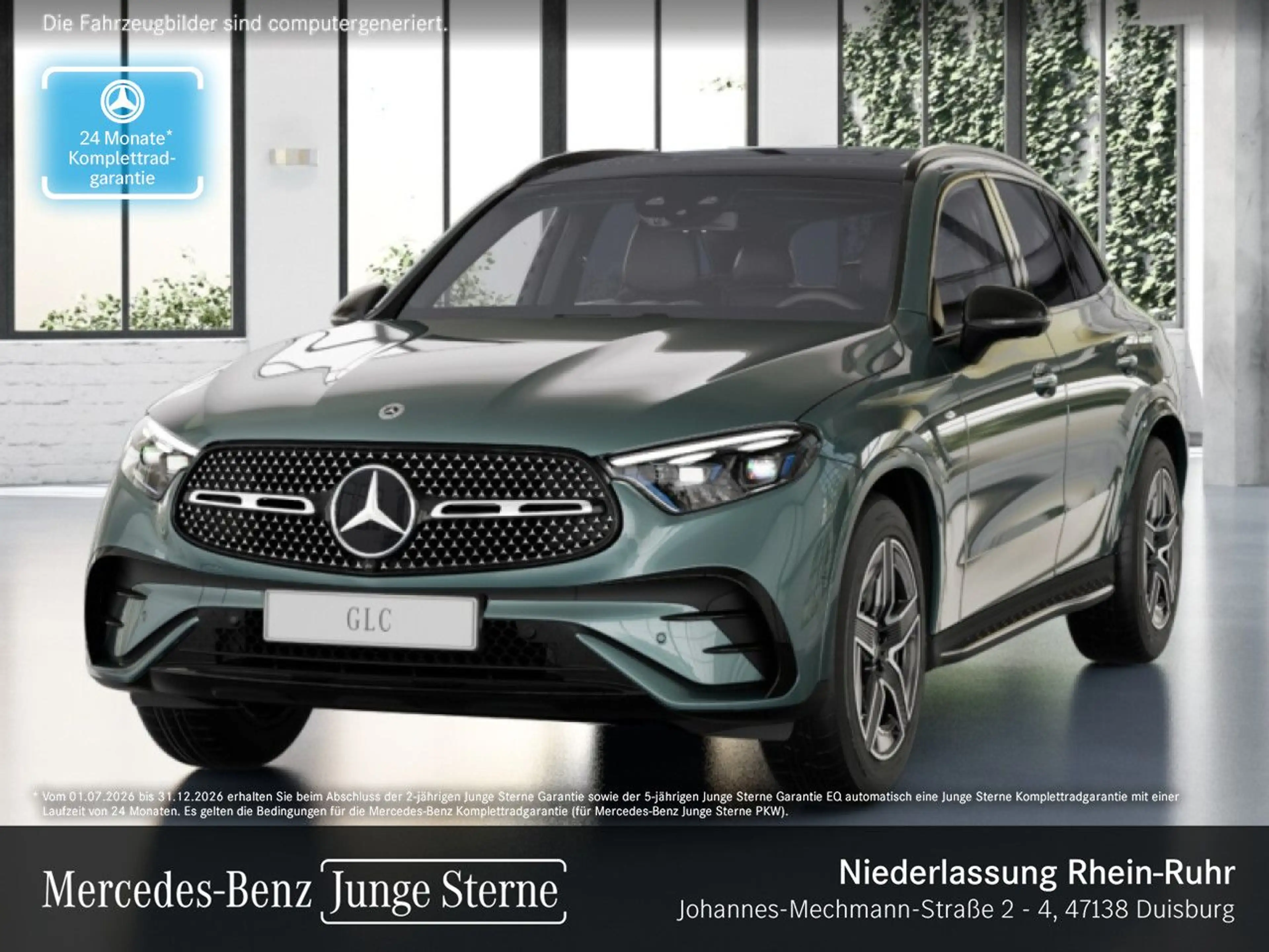 Mercedes-Benz GLC 300 e 4M AMG+NIGHT+PANO+360+AHK+BURMESTER+9G
