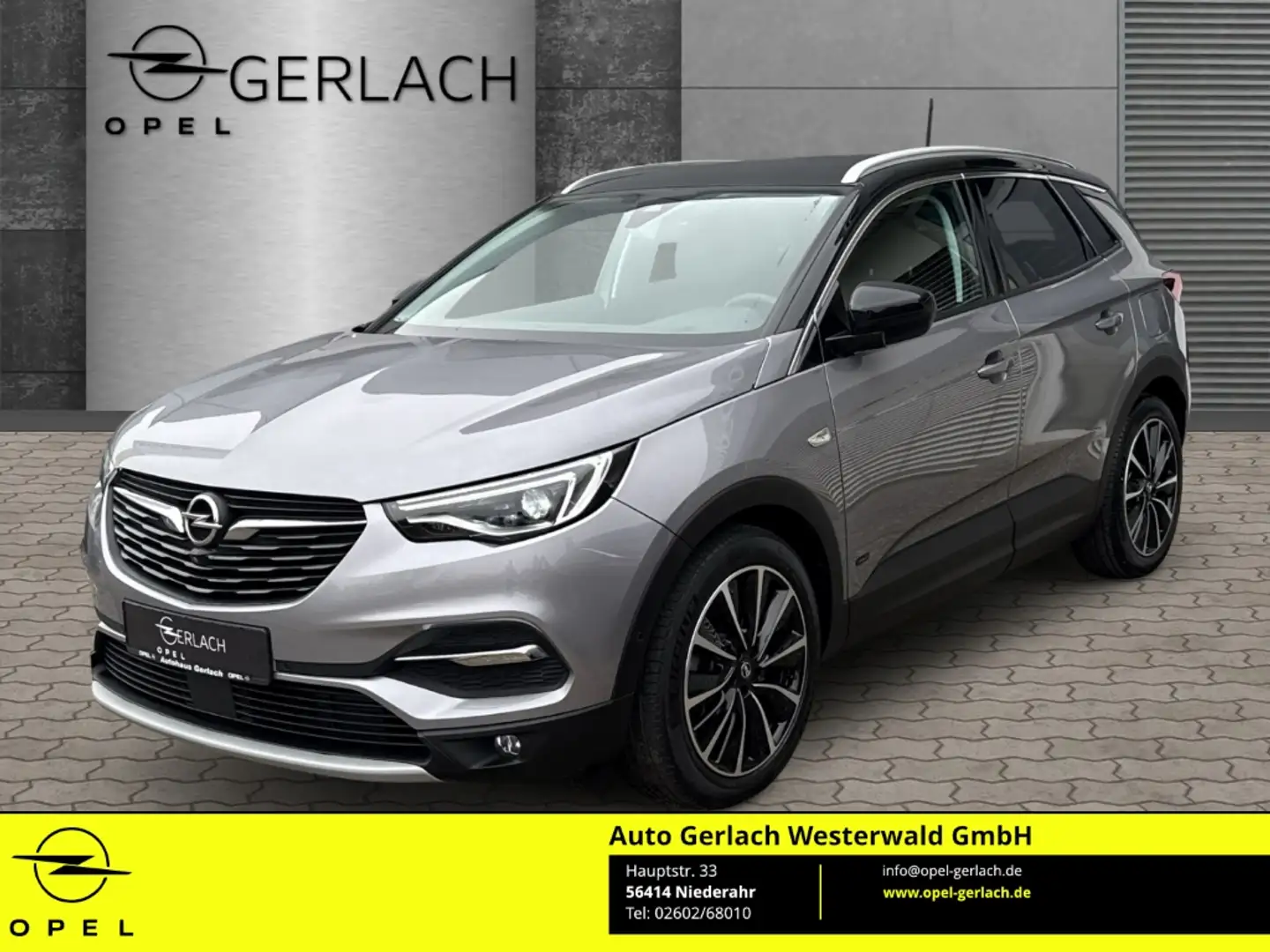 Opel Grandland Ultimate Plug-in-Hybrid 1.6 Turbo Hybrid EU6d Navi Grau - 1