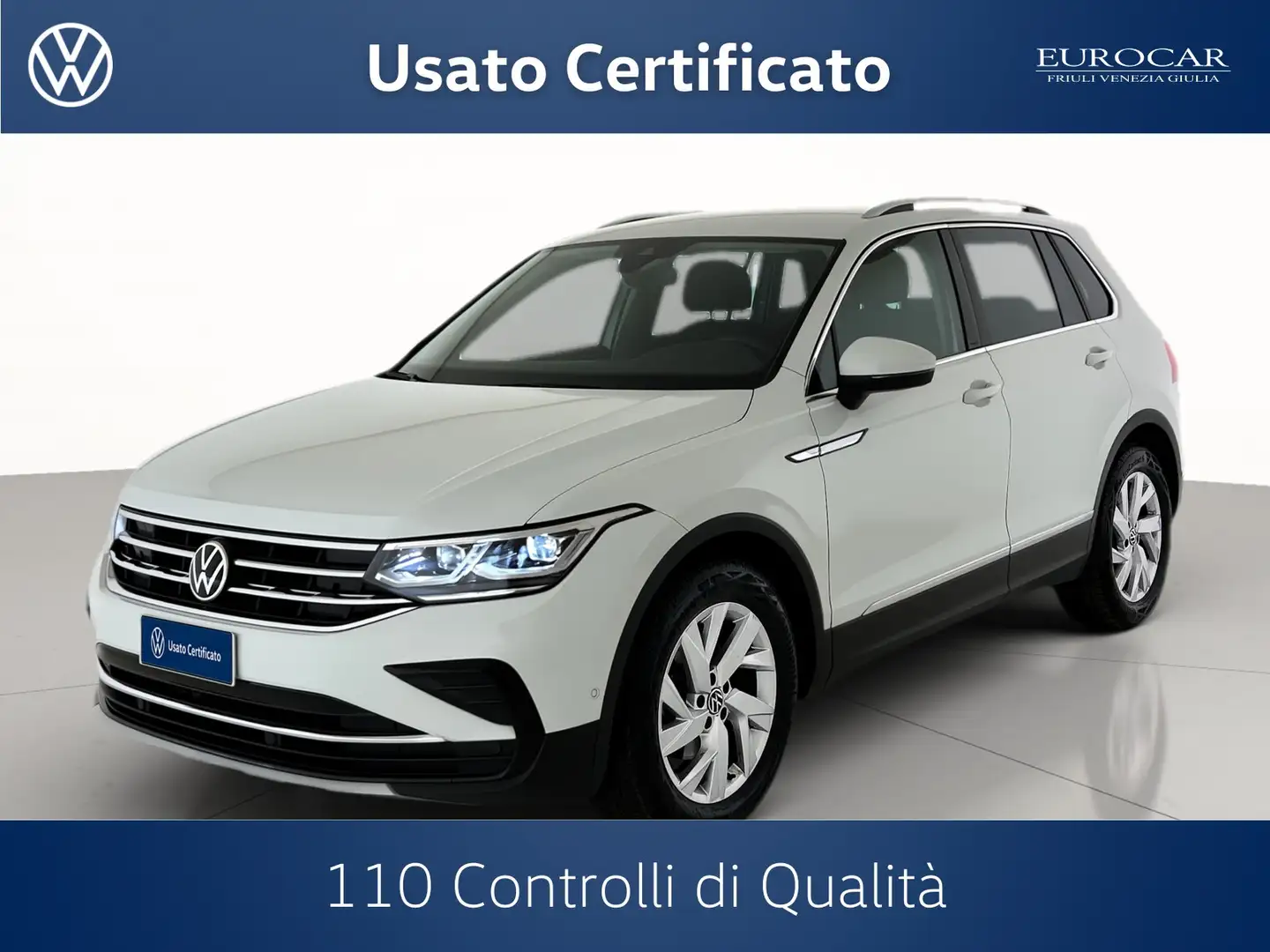 Volkswagen Tiguan 2.0 tdi elegance 150cv dsg Weiß - 1