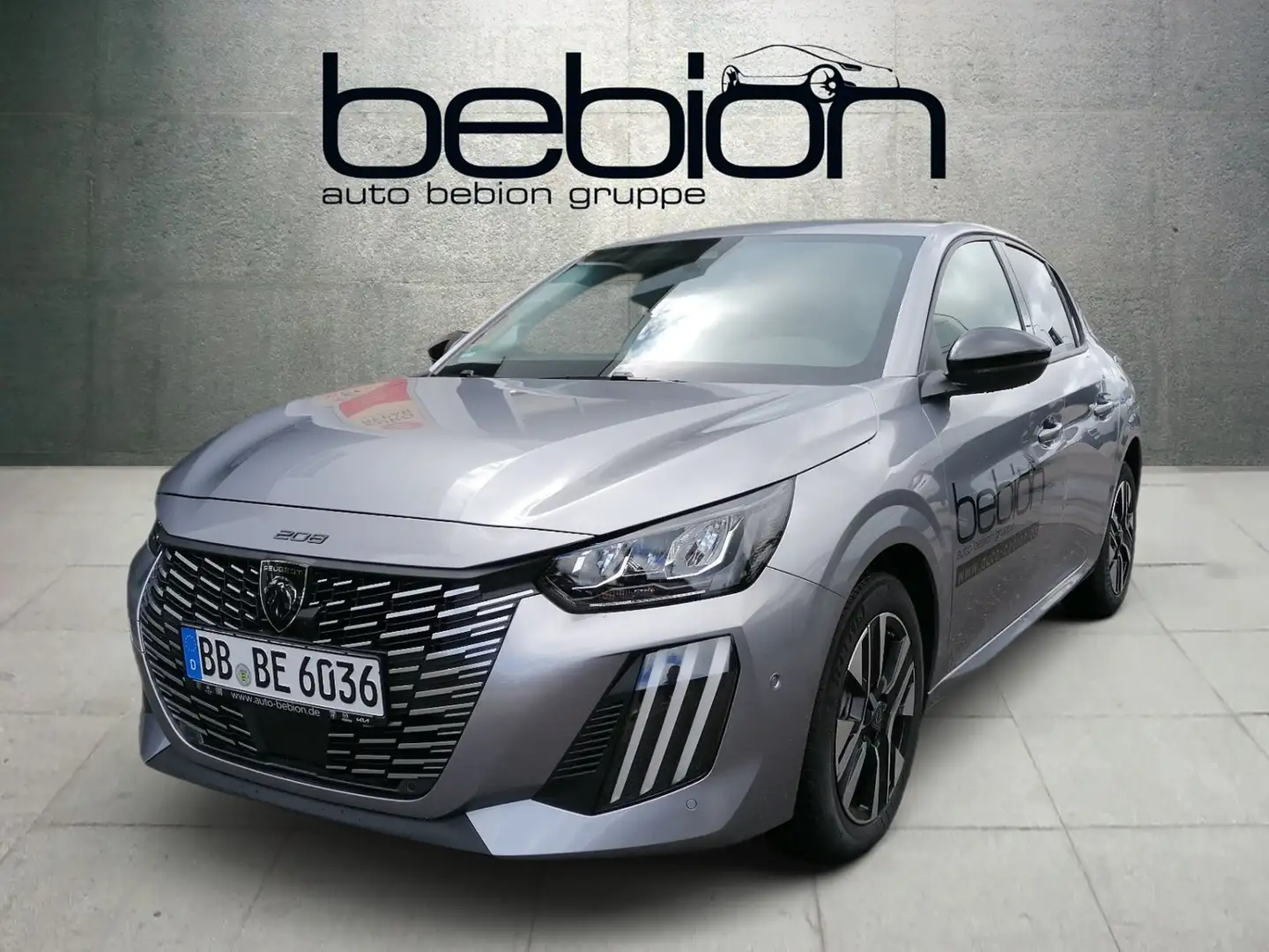 Peugeot 208 1.2 110 Allure PDC LED KeyLess KlimaA Grau - 1