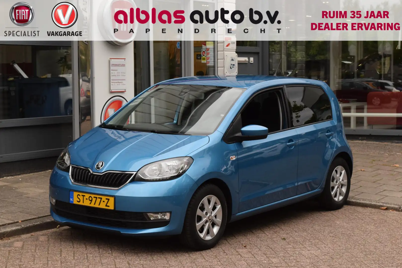 Skoda Citigo 1.0 Greentech Ambition Blauw - 1