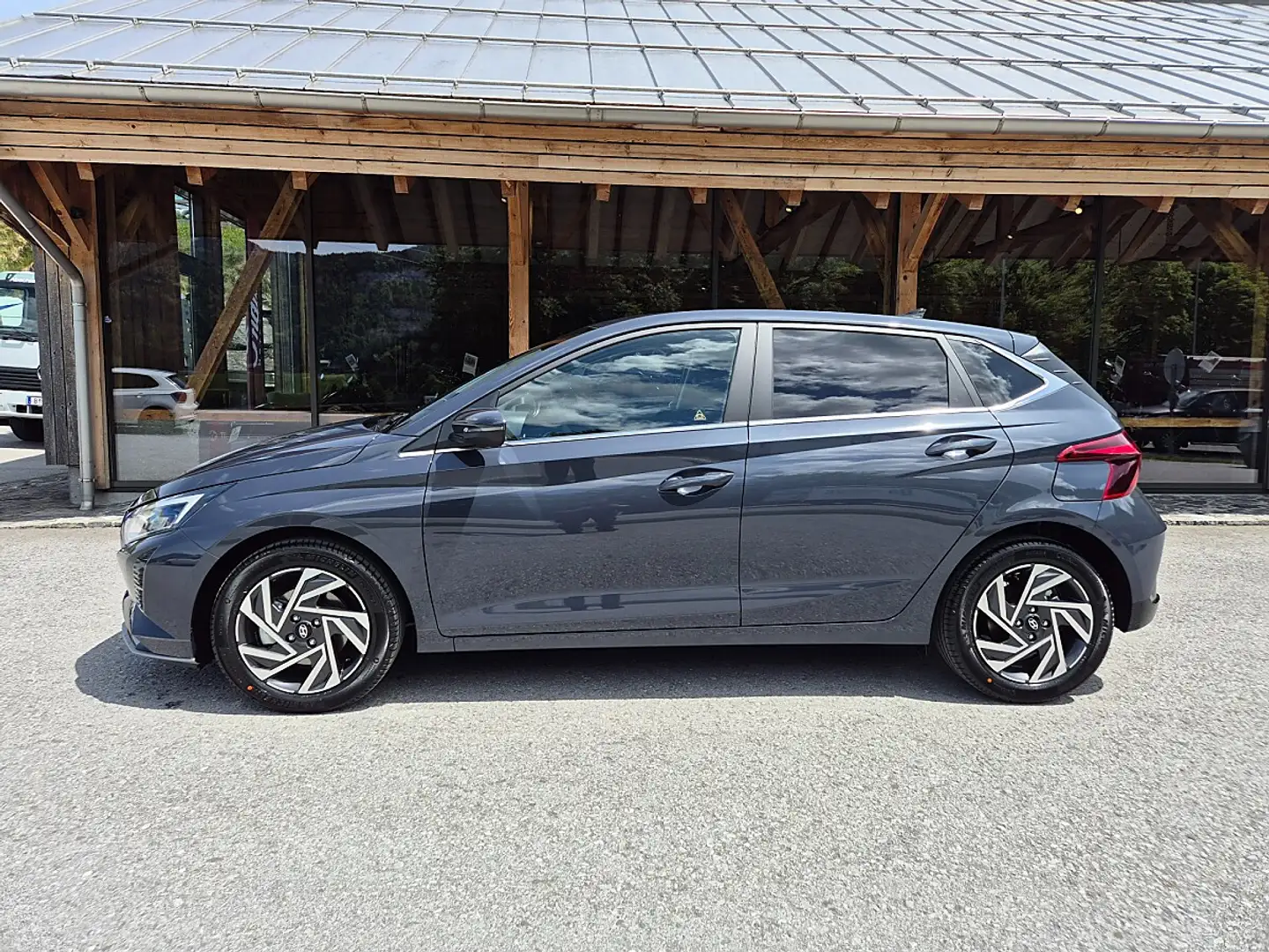 Hyundai i20 1,0 T-GDI GO Plus Grau - 2