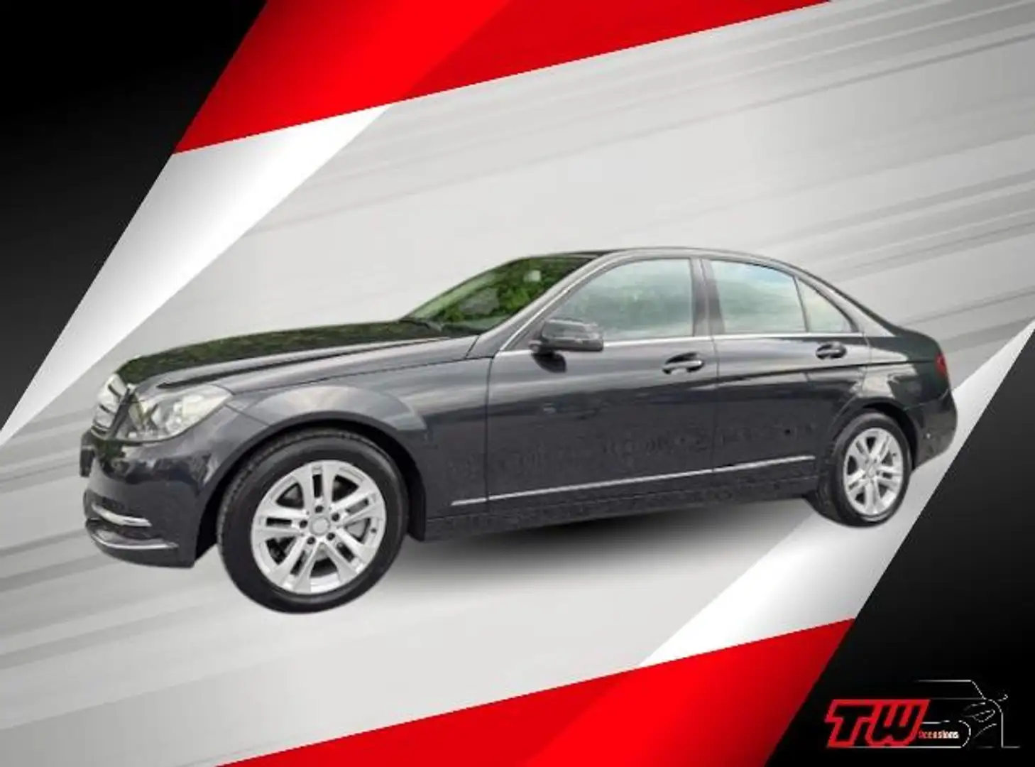 Mercedes-Benz C 180 Avantgarde |AIRCO|CRUISE|TREKHAAK Zwart - 1