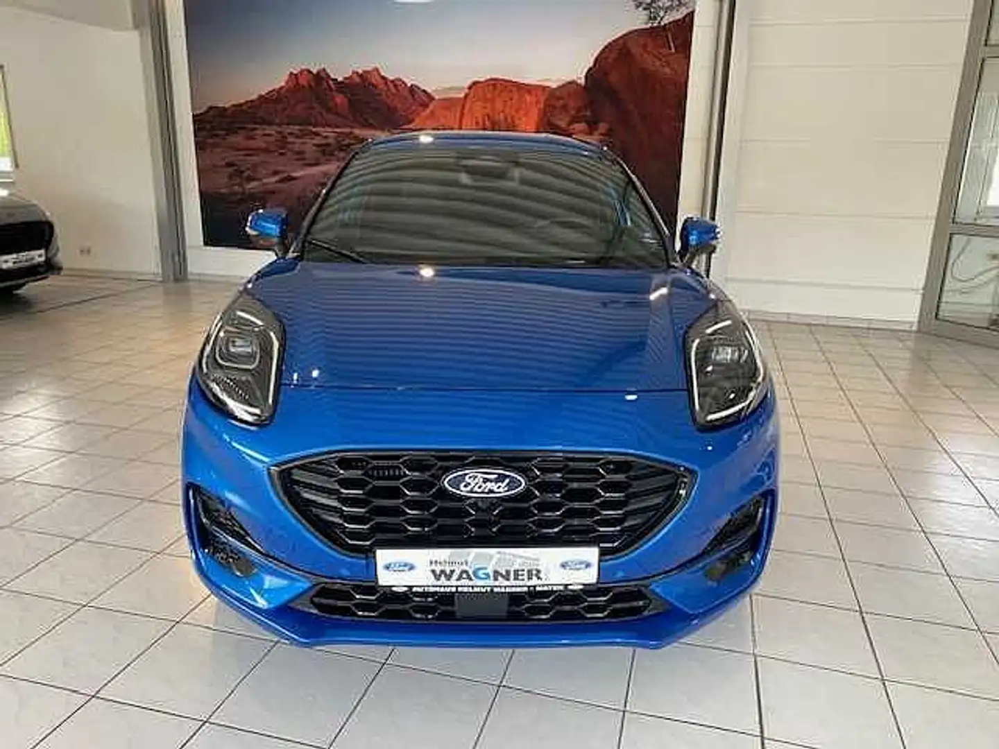 Ford Puma 1.0  Hybrid Aut. ST-LINE X/nur 2250 km/iACC Blau - 2