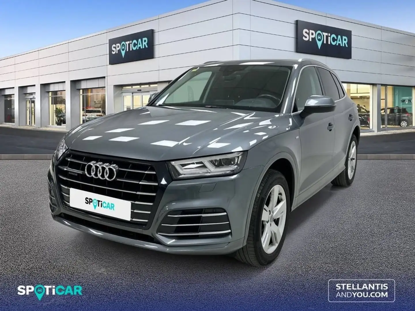 Audi Q5 55 TFSI E quattro S tronic Competition Gris - 1