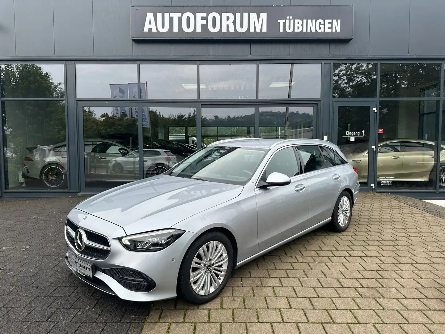 Mercedes-Benz C 200 d T Autom *DISTRO*LED*NAVI*AHK*AVANTGARDE Argent - 1