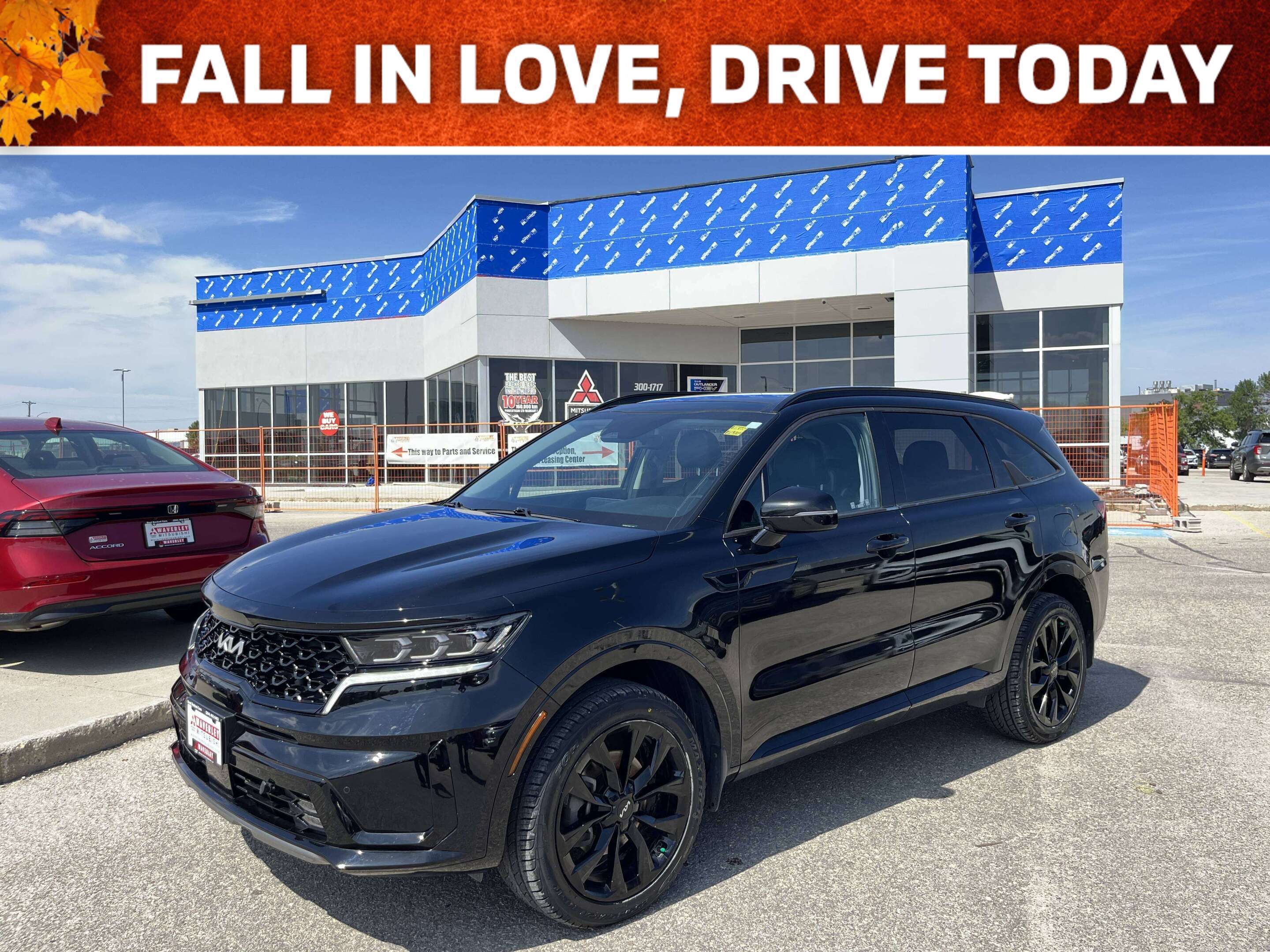 Black 2022 Kia Sorento SUV / Crossover All-Wheel Drive 8-Speed Automatic