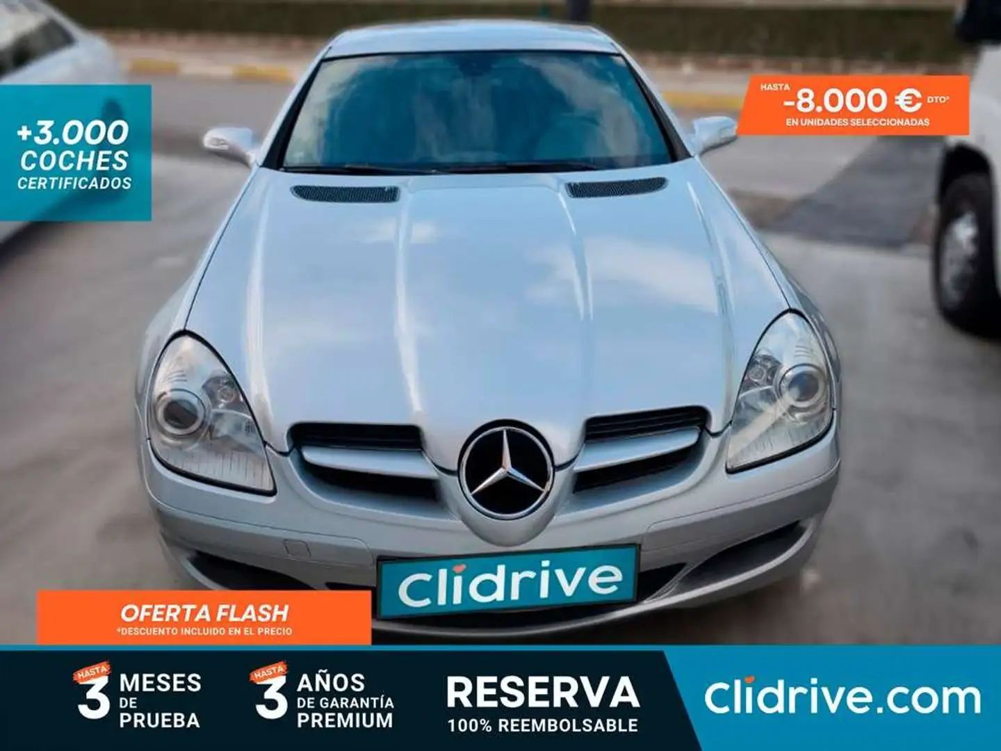 Mercedes-Benz SLK 200 200K Gris - 1