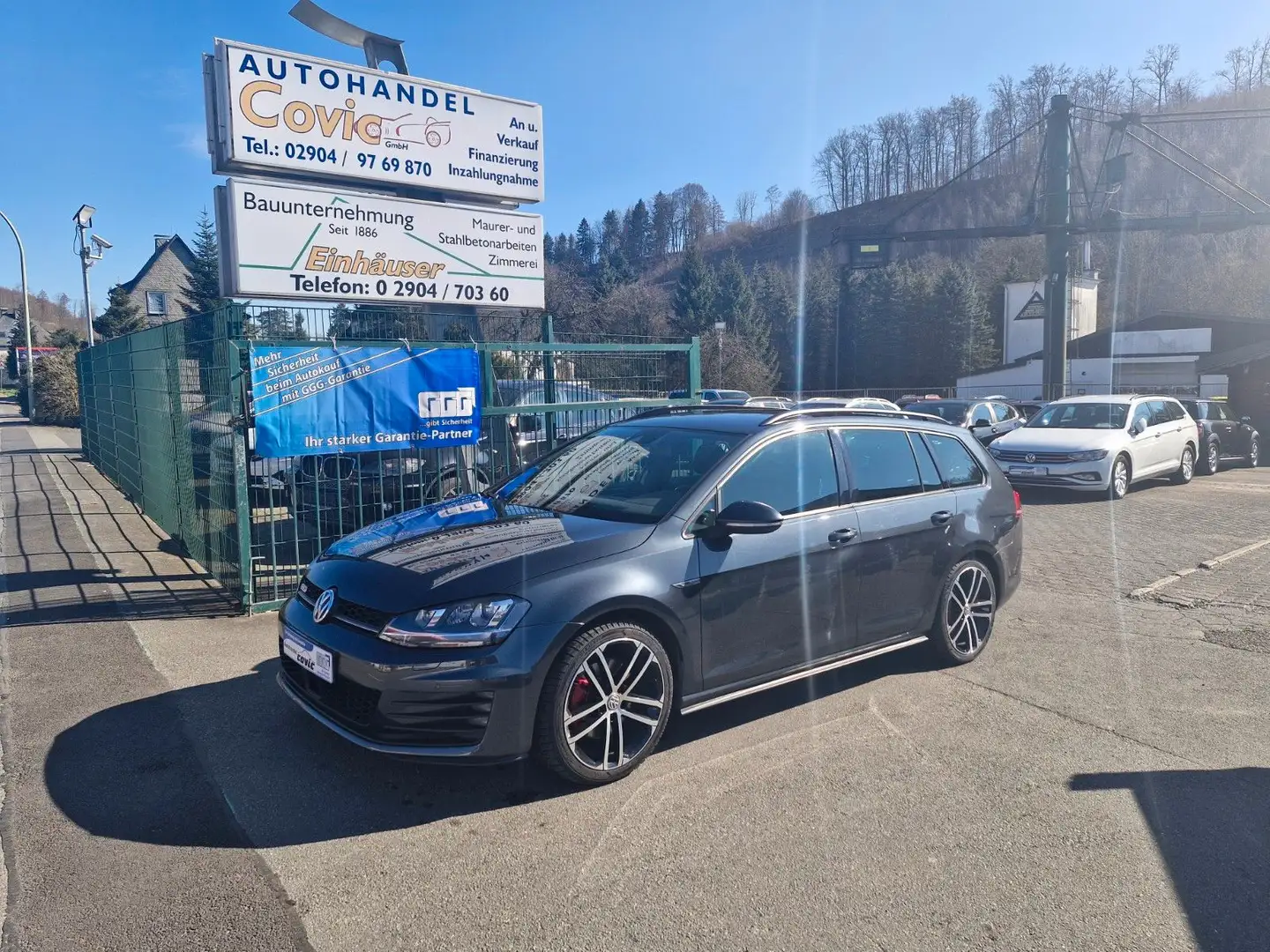 Volkswagen Golf VII 2.0 TDI GTD Variant NAVI ACC STANDH. Grau - 2