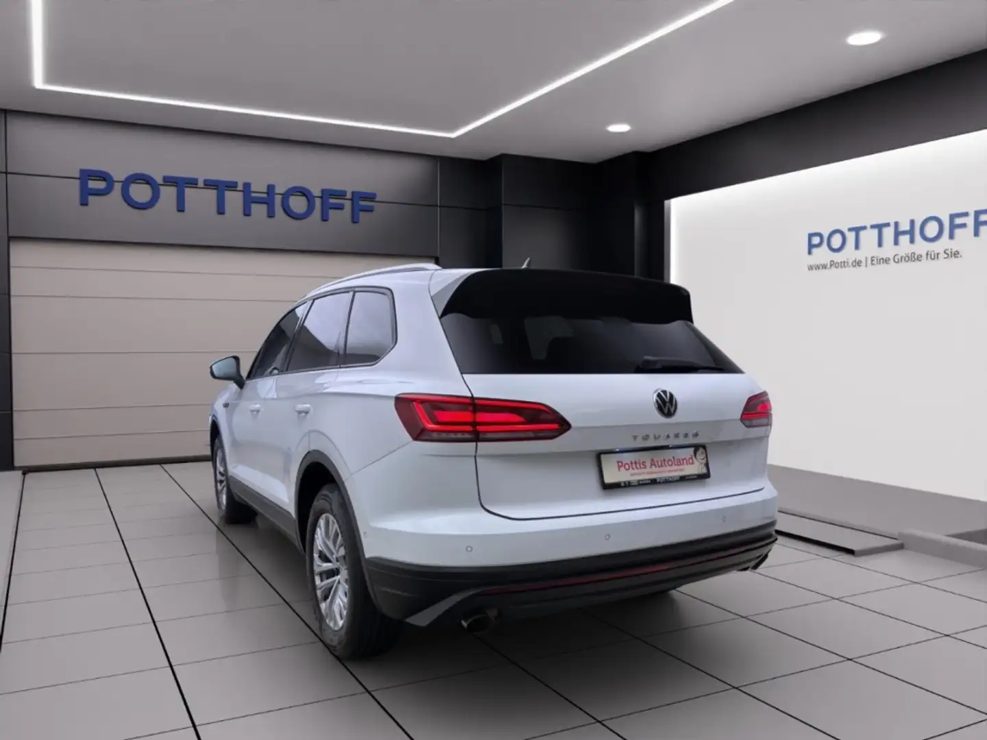 Volkswagen Touareg 3.0 TDI DSG 4M LM18 NAVI LED PDC Blanc - 2
