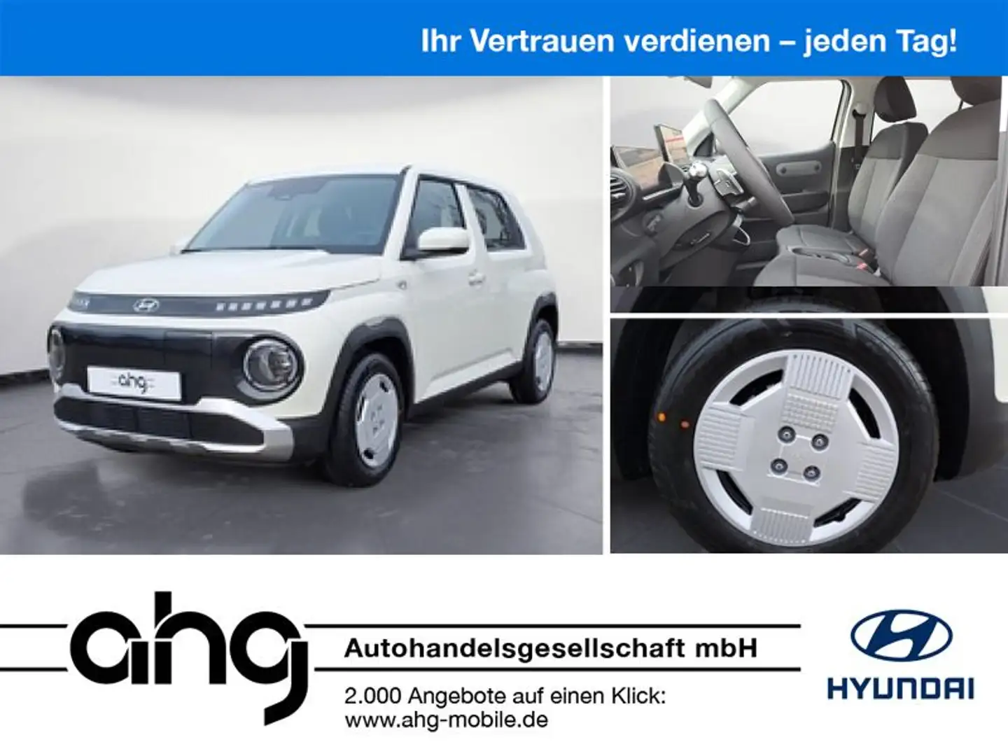 Hyundai Inster PRIME SOFORT !! LED 360GRAD CAMERA Beige - 1