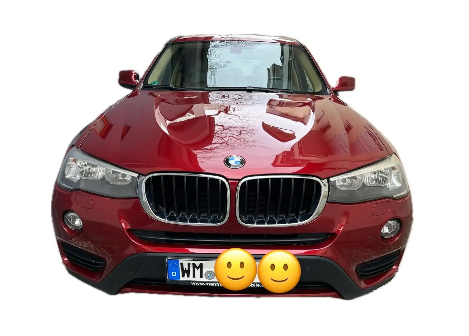 BMW X3 X3 xDrive28i Aut. Piros - 2
