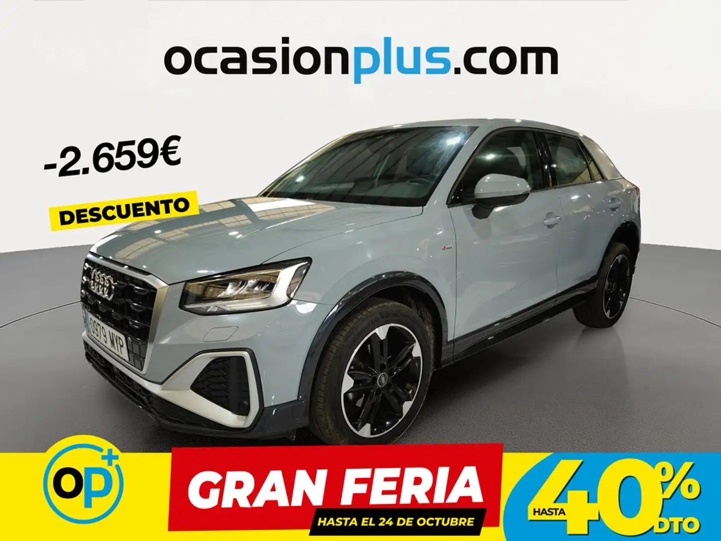 Audi Q2 35 TFSI S line S tronic 110kW Gris - 1