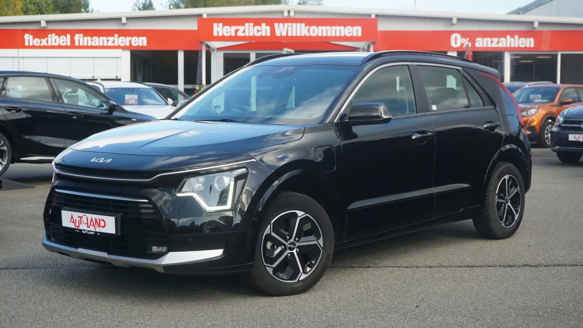 Kia Niro 1.6 PHEV SHZ LHZ Navi ACC Android Apple Kamer Schwarz - 2