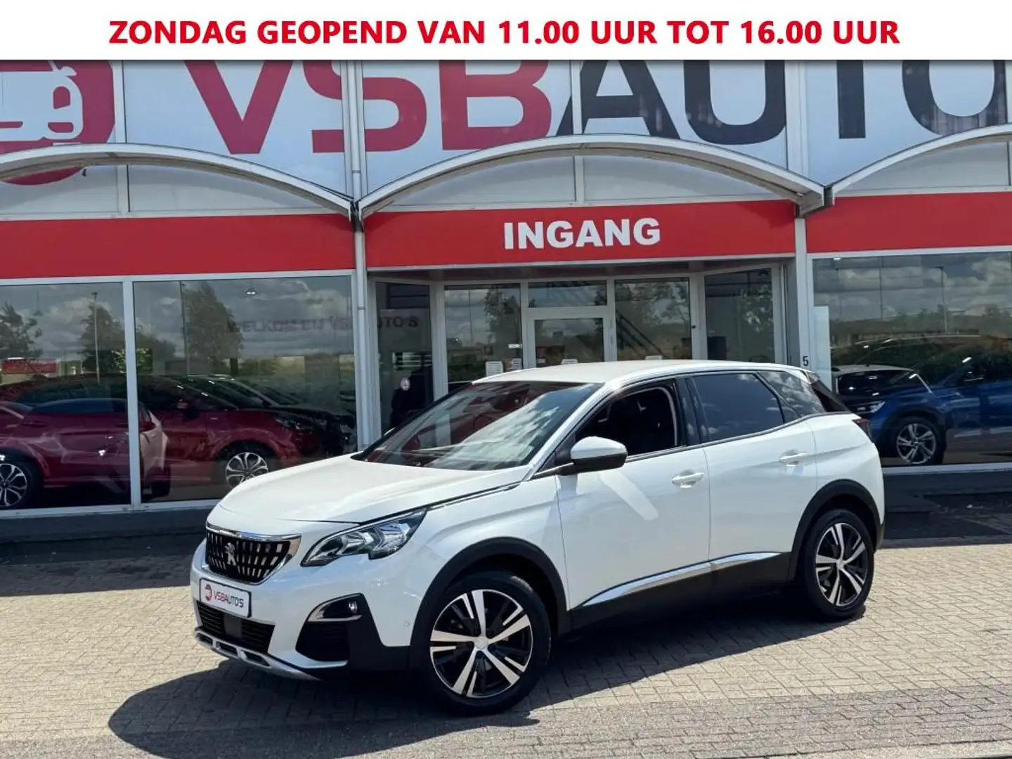 Peugeot 3008 1.2 PURETECH ALLURE AUT. 130PK LED NAVI CAMERA CAR Wit - 1