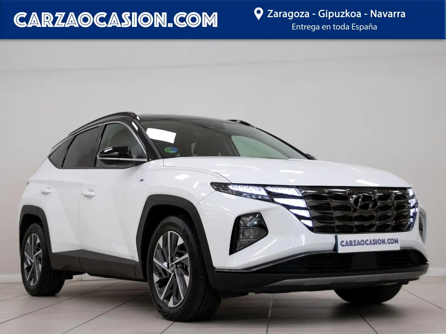 Hyundai TUCSON 1.6 TGDI 48V Tecno 2C 4x2 DT Blanco - 1