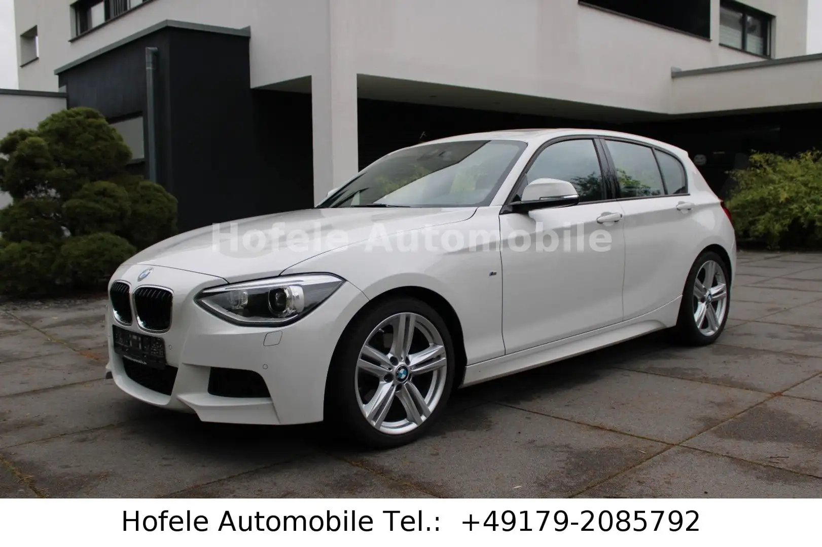 BMW 125 d **M-SPORT/NAVI/SCHIEBEDACH/SHZ** Weiß - 1