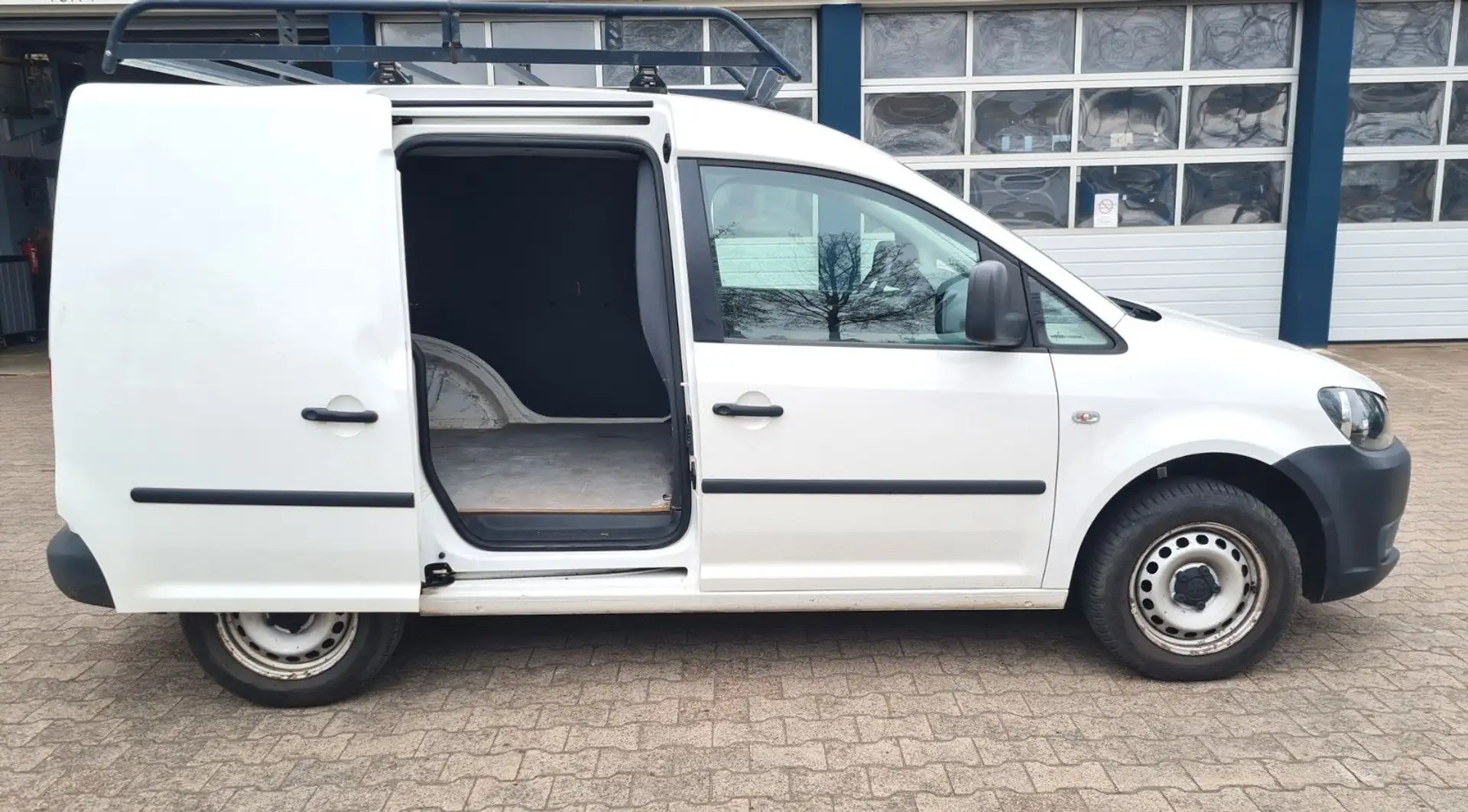 Volkswagen Caddy 1.6 Kasten TÜV NEU AHK Klima Weiß - 2