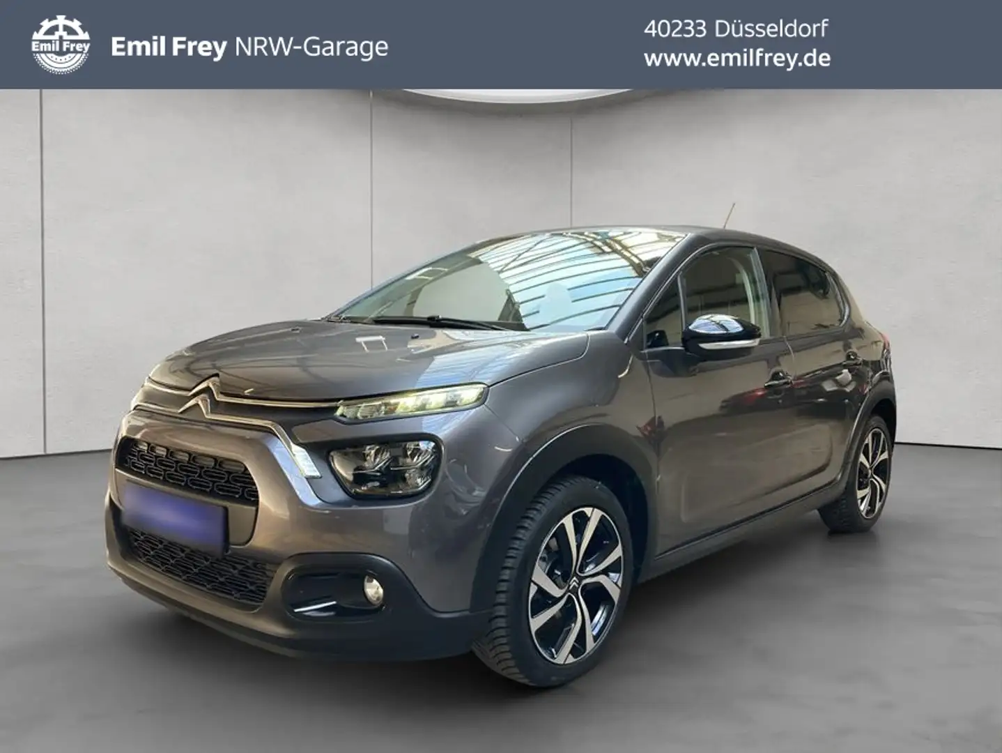 Citroen C3 SHINE Navi/Kamera/PDC Gris - 1