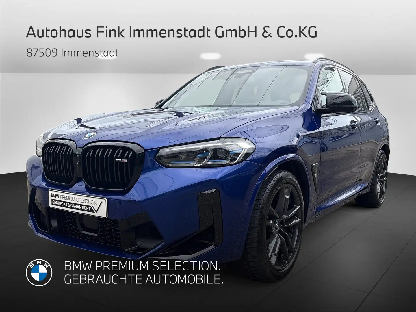 BMW X3 M M Competition Head-Up HK HiFi DAB WLAN PDC Bleu - 1