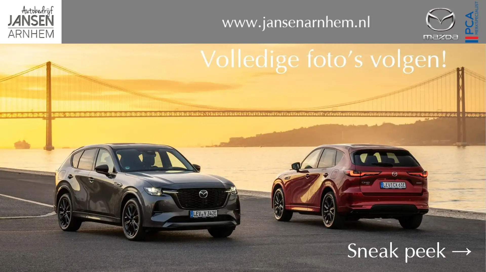 Mazda CX-5 2.0 SkyActiv-G 165 Sportive , Automaat, Trekhaak, Rojo - 1