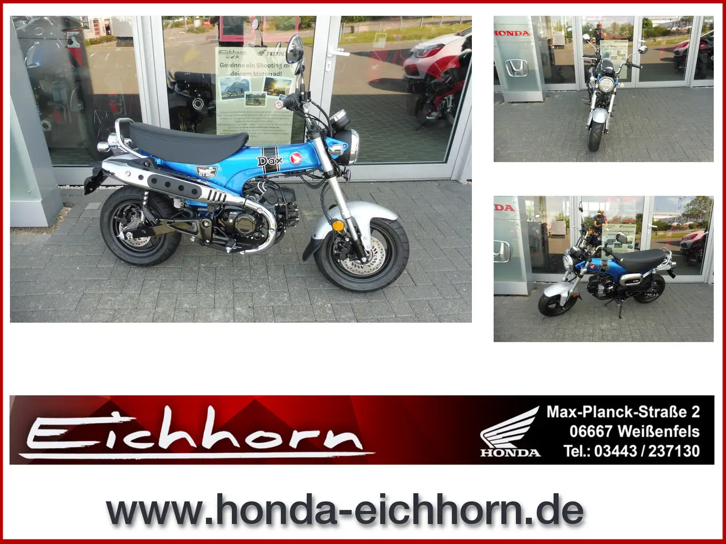 Honda Dax ST 50 ST 125 DAX ABS+LED VERFÜGBAR AKTION Bleu - 1