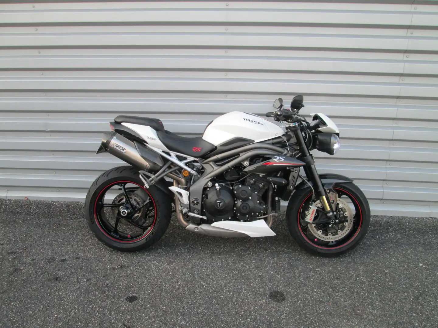 Triumph Speed Triple 1050 Blanc - 2
