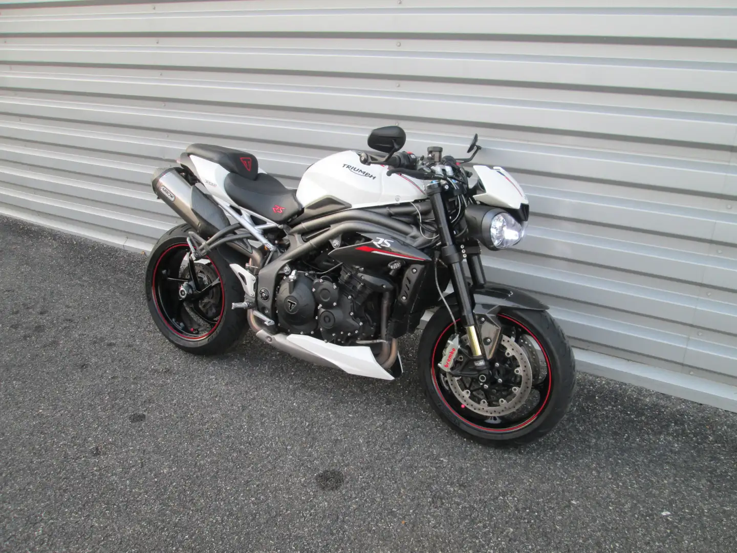 Triumph Speed Triple 1050 Blanc - 1