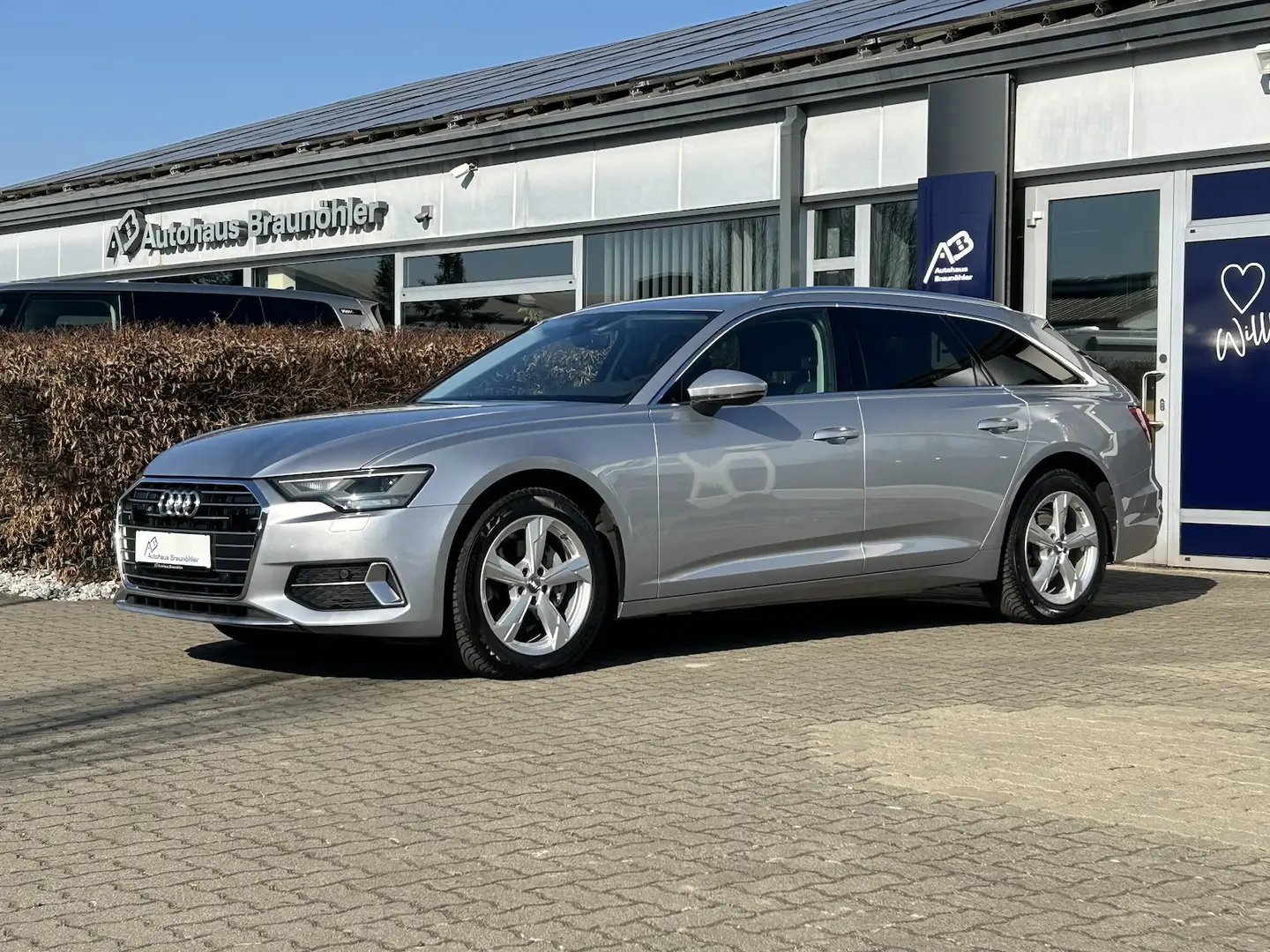 Audi A6 Avant 40 TDI sport*AHK*ACC*LED*Leder*VC* Argent - 2