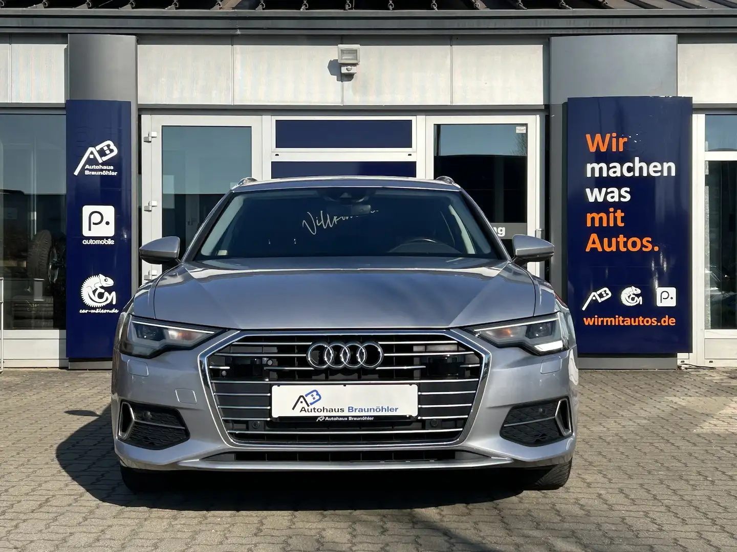 Audi A6 Avant 40 TDI sport*AHK*ACC*LED*Leder*VC* Argent - 1