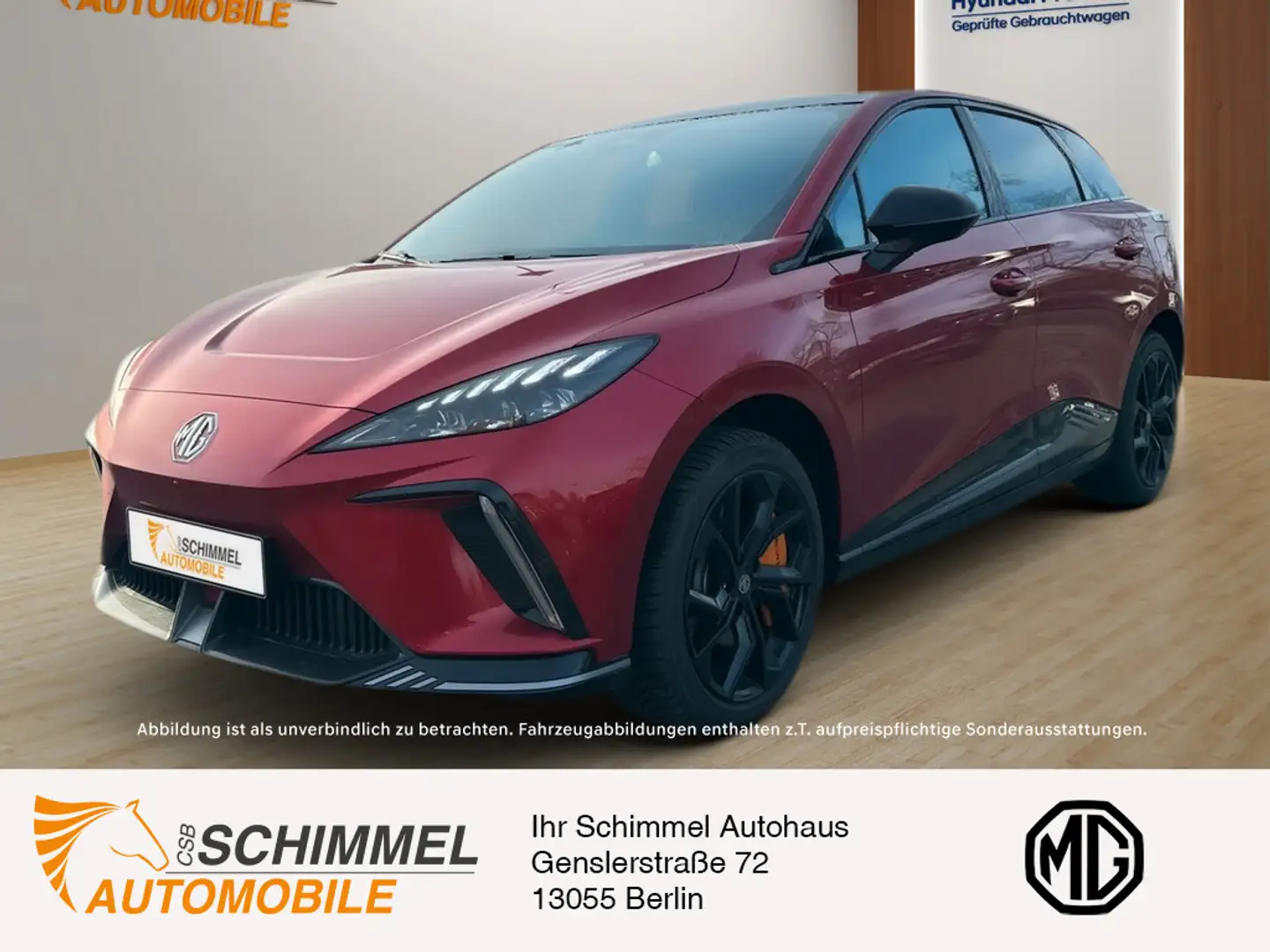 MG MG4 Electric Xpower SHZ KAMERA W-LAN ACC LED Roşu - 1