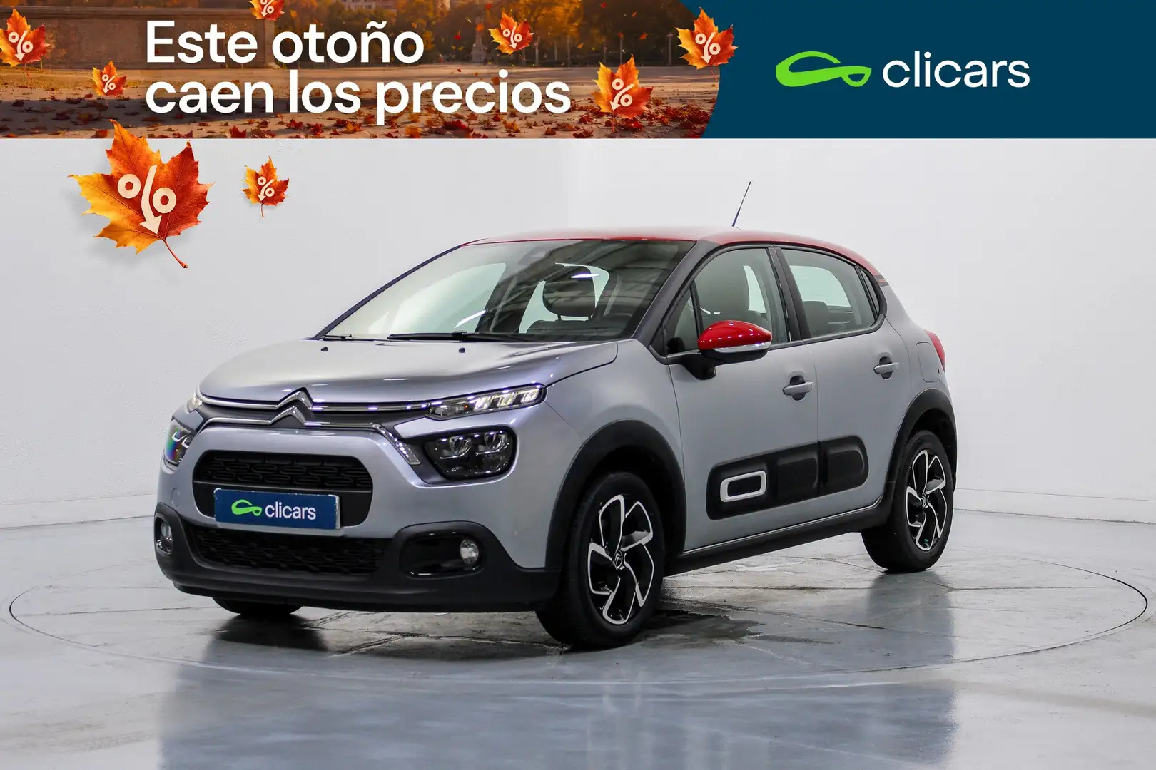 Citroen C3 1.2 PureTech S&S Shine 83 Gris - 1