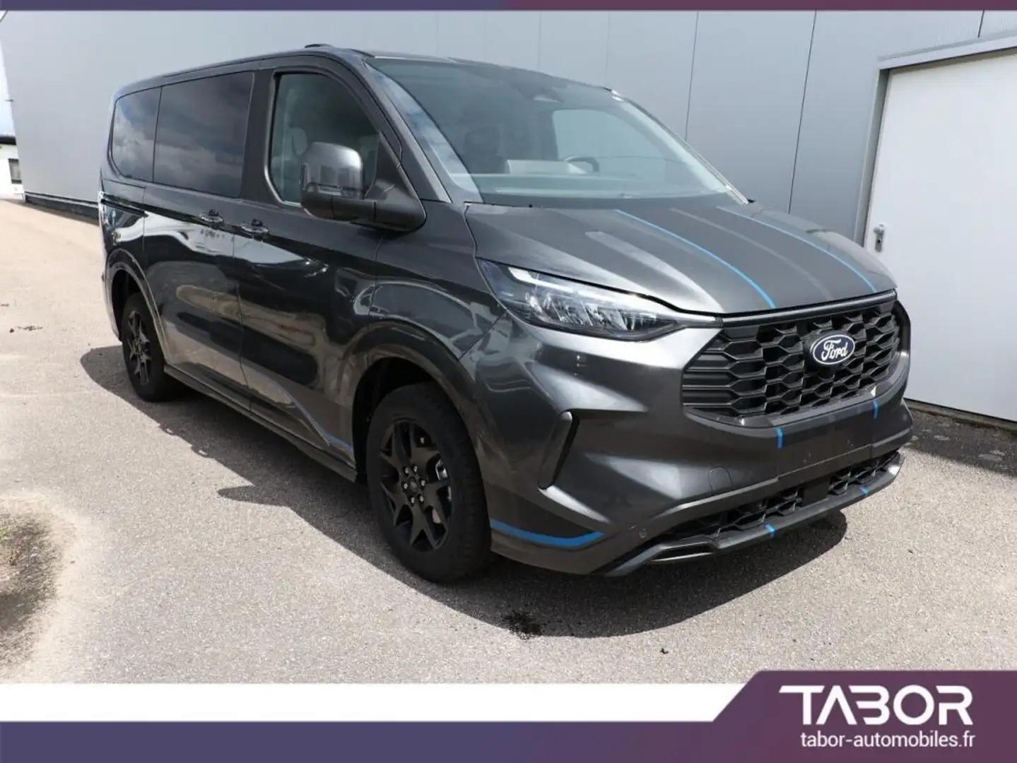 Ford Tourneo Custom Custom 2.0 TDCi 170 Aut Sport L1 Gris - 2