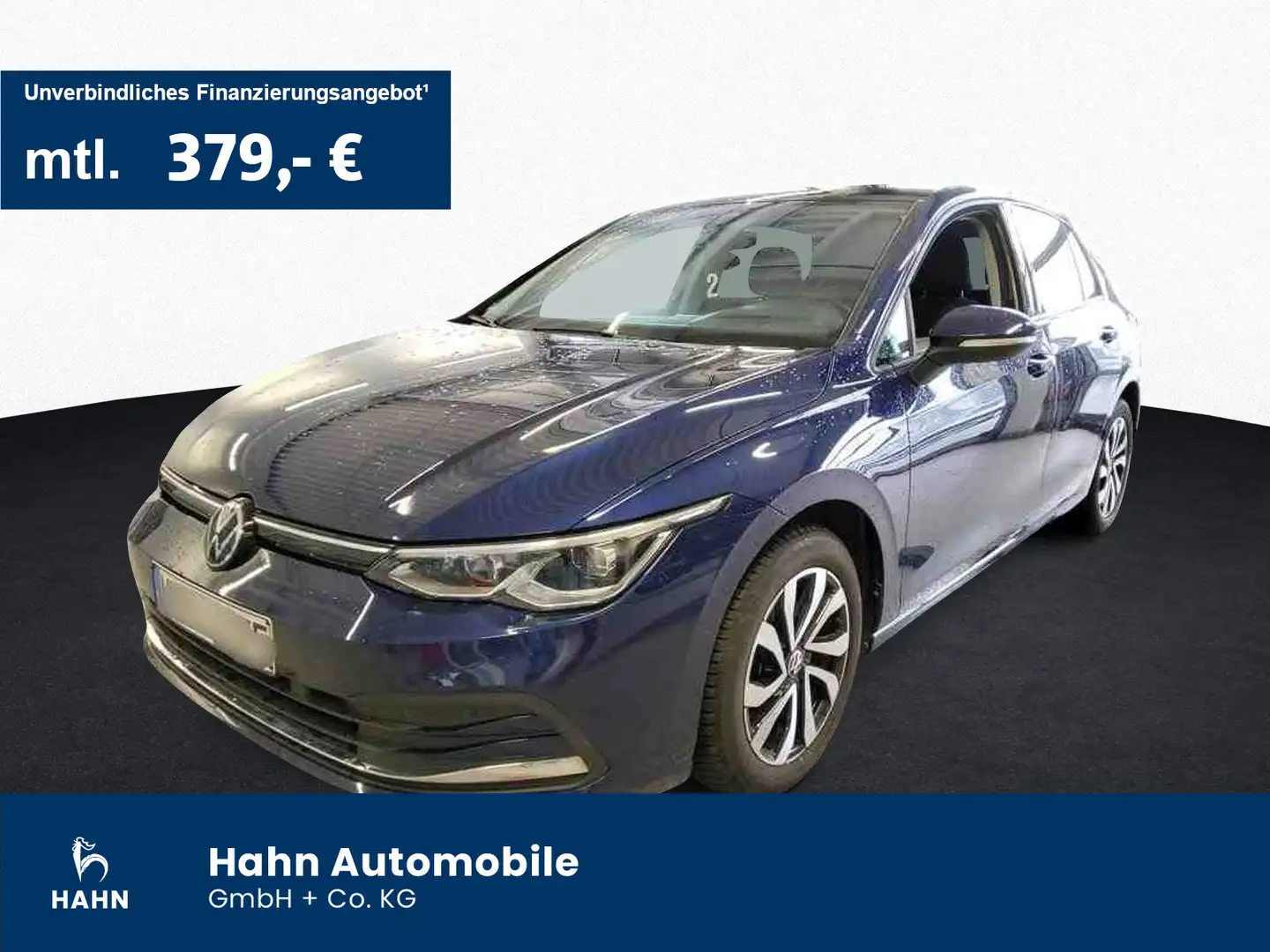 Volkswagen Golf VIII 1.5TSI Active LED Navi Standh HUD CAM Blau - 1