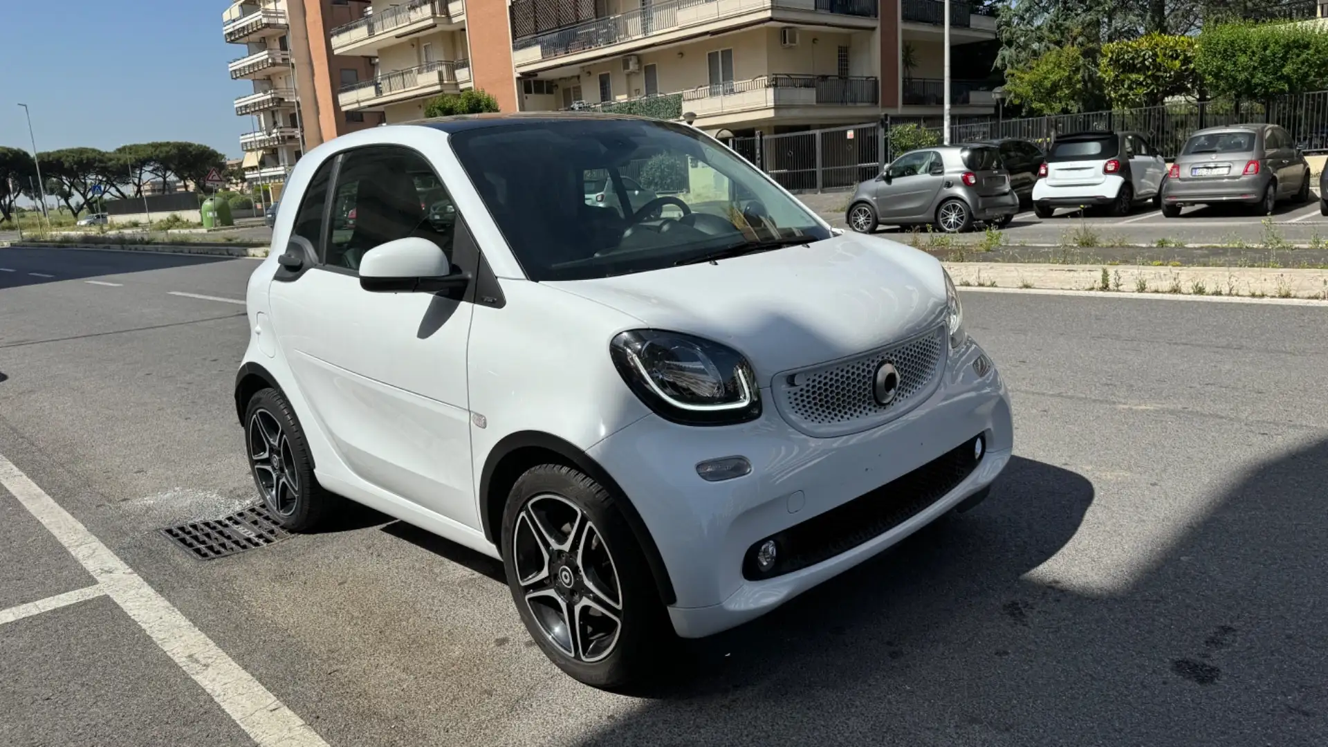 smart forTwo 90 0.9 Turbo twinamic Prime LED NAVI KAMERA PDC PE Bianco - 2