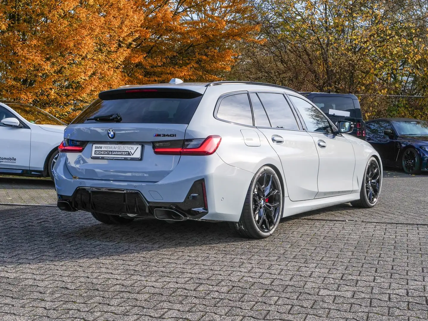 BMW 340 M340i xDrive KW-FW AHK DA Pro PA+ PANO Sthzg H/K Grau - 2