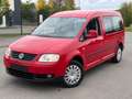 Volkswagen Caddy 1.6 Klima | 7 Sitzer | 1. Hand | TÜV 03/2027 Rot - thumbnail 2