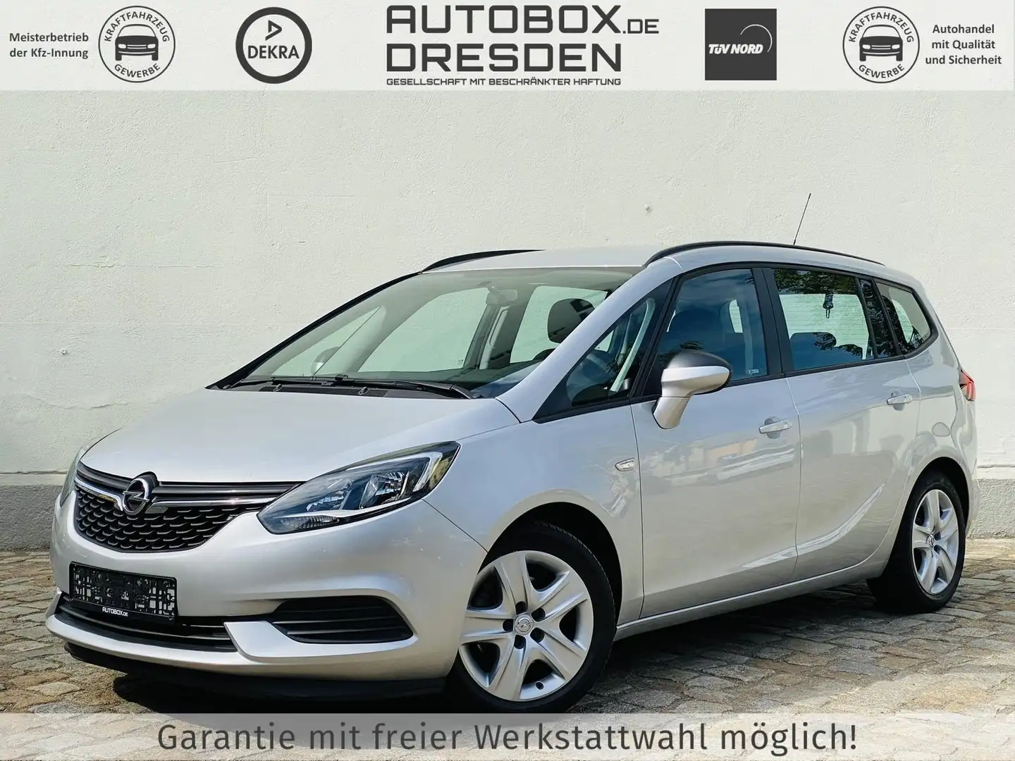 Opel Zafira Edition 1.4 Turbo +7-SITZER+MIRROR-LINK+ Silber - 1