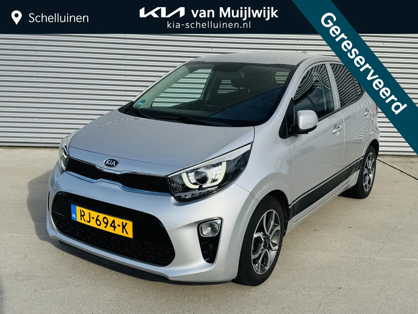 Kia Picanto 1.2 First Edition 85pk Automaat Clima | Cruise | N Gris - 1