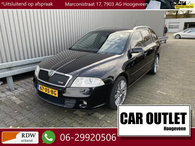 Skoda Octavia Combi 2.0 TFSI RS Half Leer, Clima, Stoelvw, CC, P