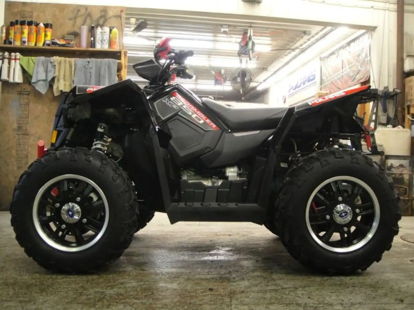 Polaris Scrambler 850 EPS Zwart - 1