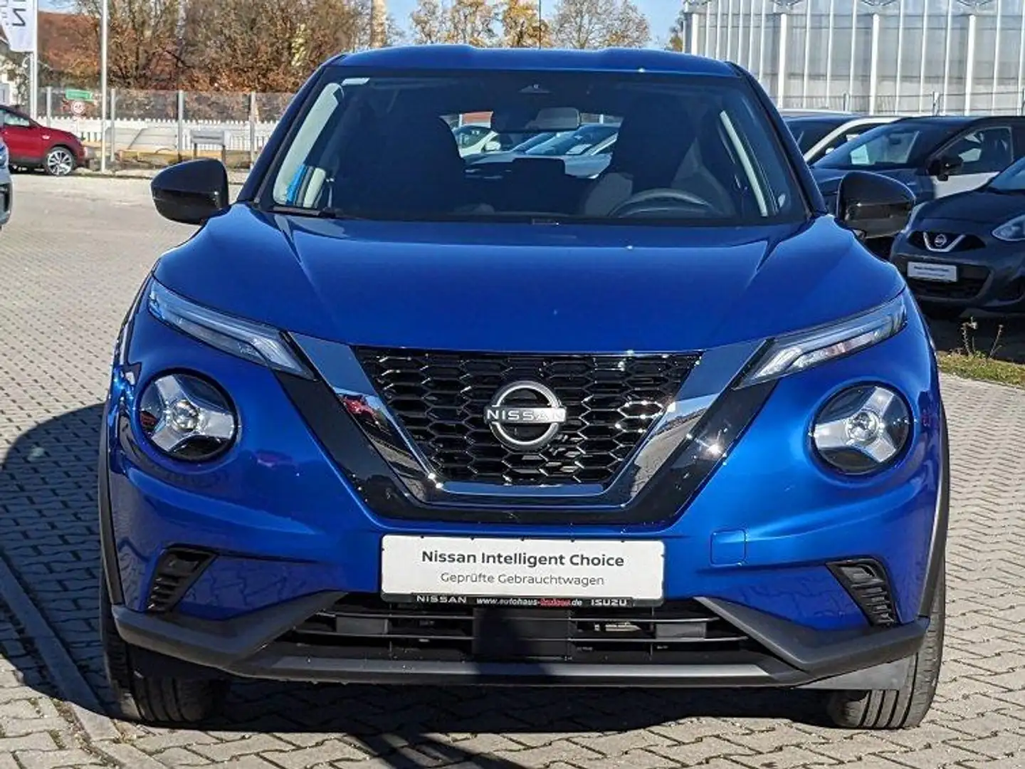 Nissan Juke Juke 1.0 DIG-T Visia *DAB, LED, erst 2.500km!!* Blau - 2