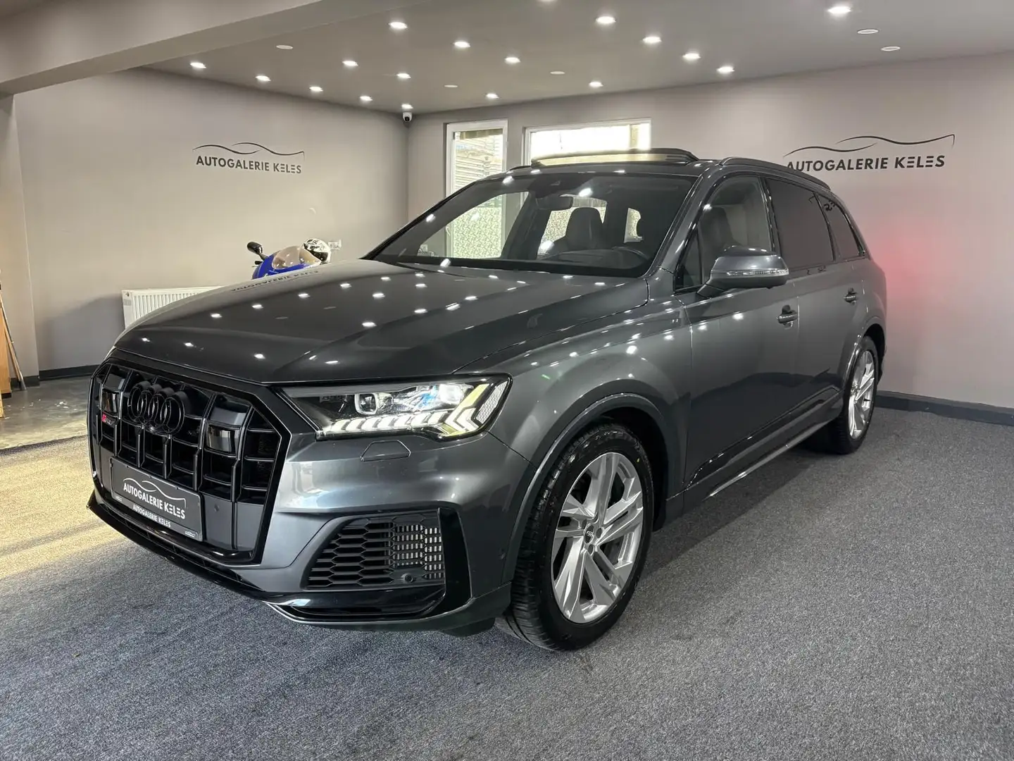 Audi SQ7 4.0 TDI *STHZ*HUD*PANO*SIZIBEL*SOFT*3×S-LINE Gris - 2
