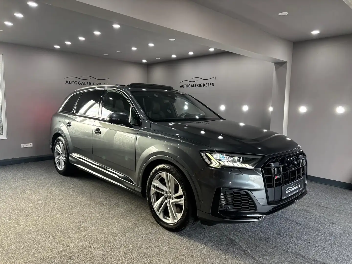 Audi SQ7 4.0 TDI *STHZ*HUD*PANO*SIZIBEL*SOFT*3×S-LINE Gris - 1