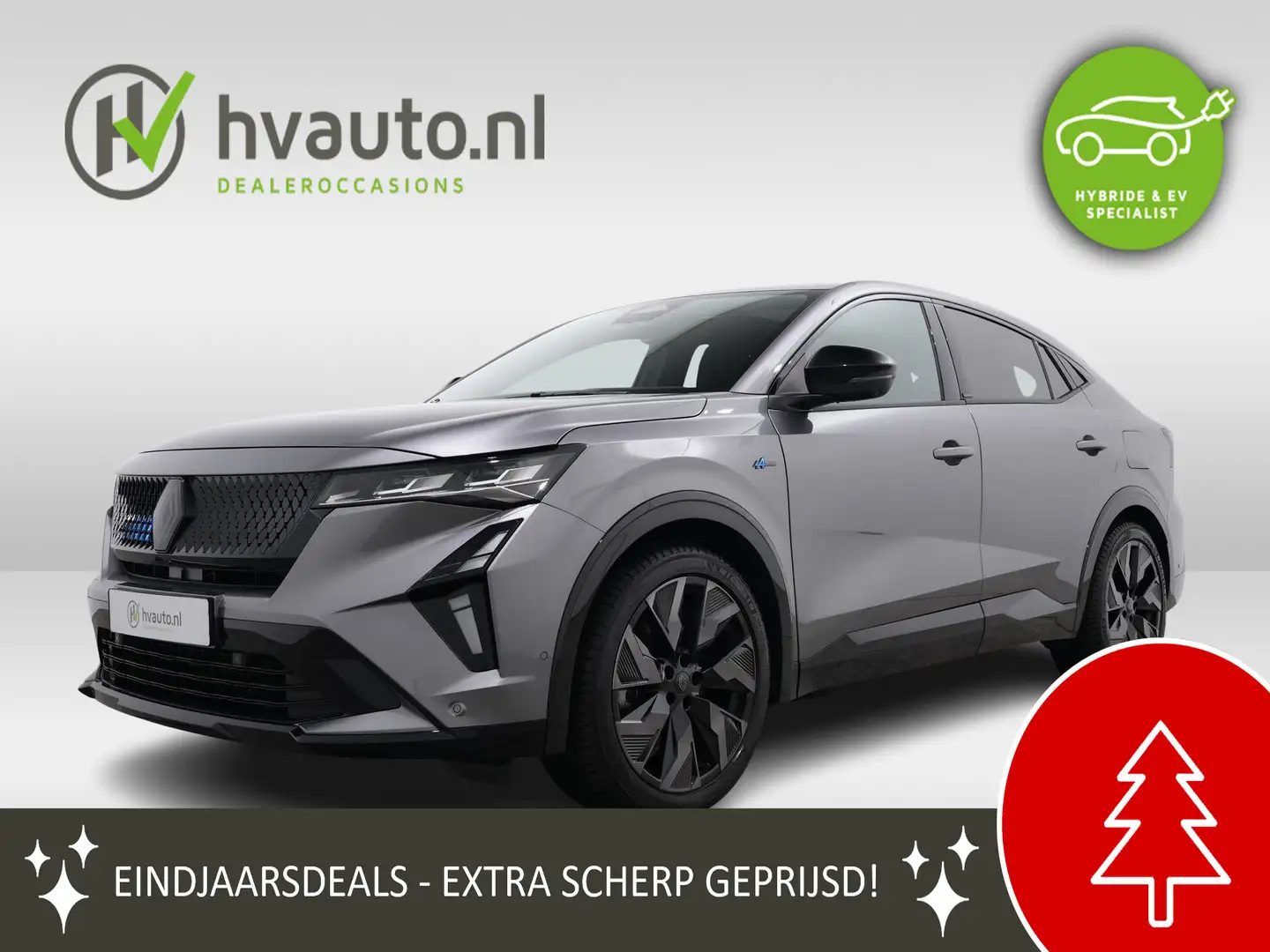 Renault Rafale 1.2 E-TECH 4x4 PLUG-IN HYBRID 300PK ESPRIT ALPINE Gris - 1