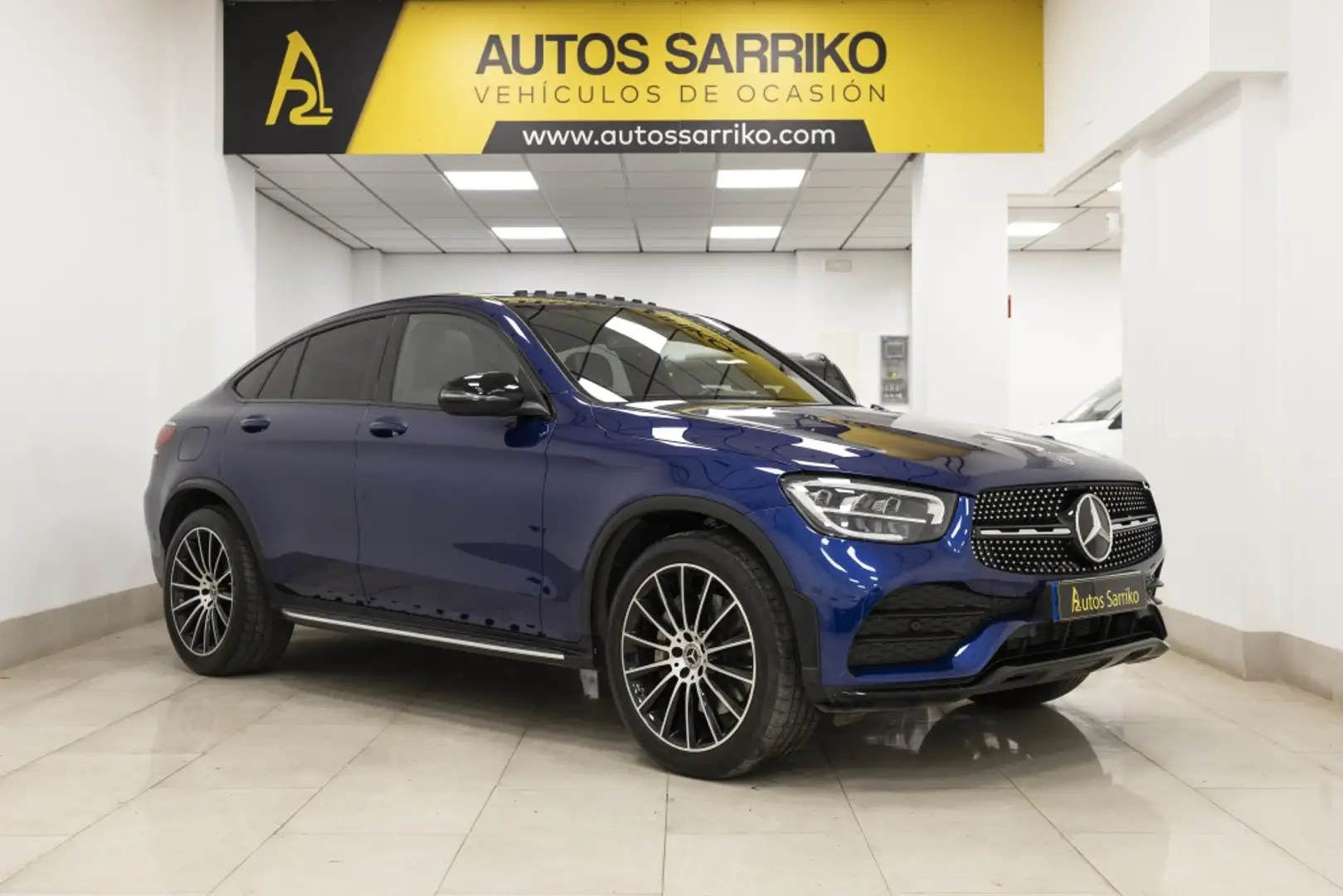 Mercedes-Benz GLC 300 Coupé 4Matic 9G-Tronic Azul - 1