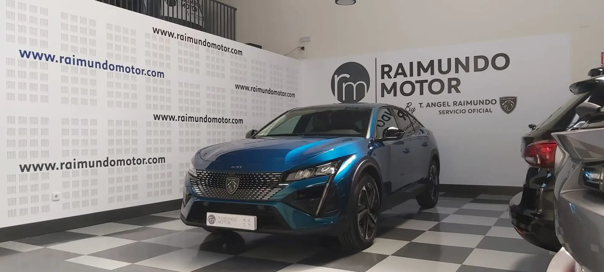 Peugeot 408 PureTech 130 GT EAT8 Blau - 1